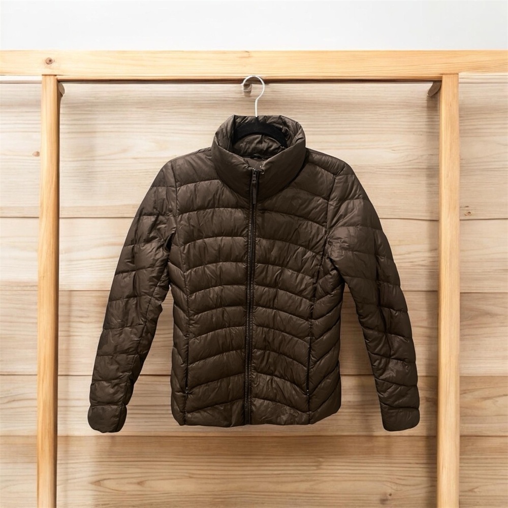 Uniqlo Brown Puffer Jacket